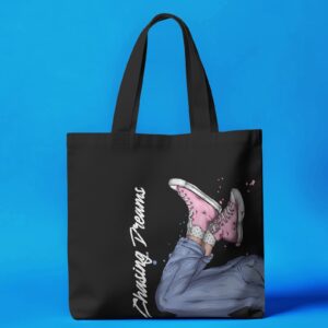 Dark Chasing Dreams Print Tote Bag