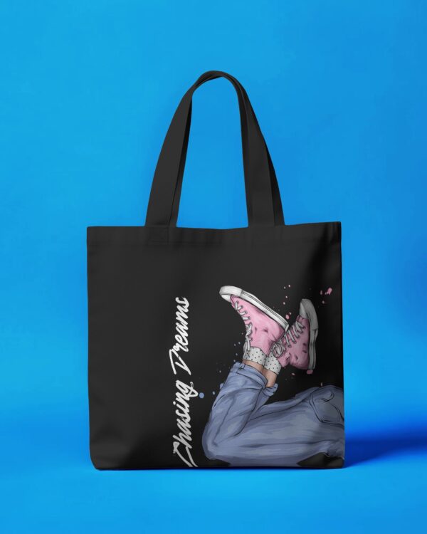 Dark Chasing Dreams Print Tote Bag